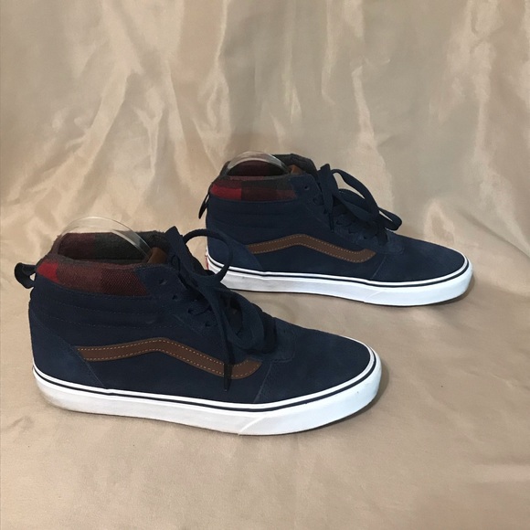 flannel vans shoes